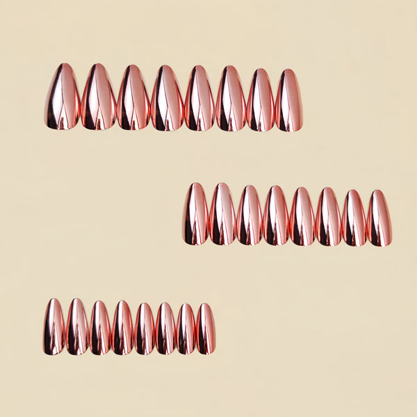 12 Sizes-24 Pcs Press On Nails Y1467