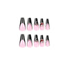 12 Sizes-24 Pcs Press On Nails JP2448