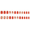 12 Sizes-24 Pcs Press On Nails R880