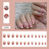 12 Sizes-24 Pcs Press On Nails Z283