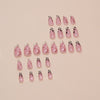12 Sizes-24 Pcs Press On Nails W1671