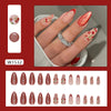 12 Sizes-24 PcsPress On Nails W1532