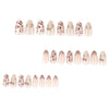 12 Sizes-24 Pcs Press On Nails JP4061