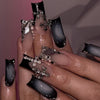 12 Sizes-24 Pcs Press On Nails JP3644