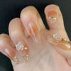 12 Sizes-24 Pcs Press On Nails Z402