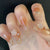 12 Sizes-24 Pcs Press On Nails Z402