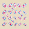 12 Sizes-24 Pcs Press On Nails Y1647