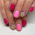 12 Sizes-24 Pcs Press On Nails C1242