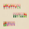 12 Sizes-24 Pcs Press On Nails Y895