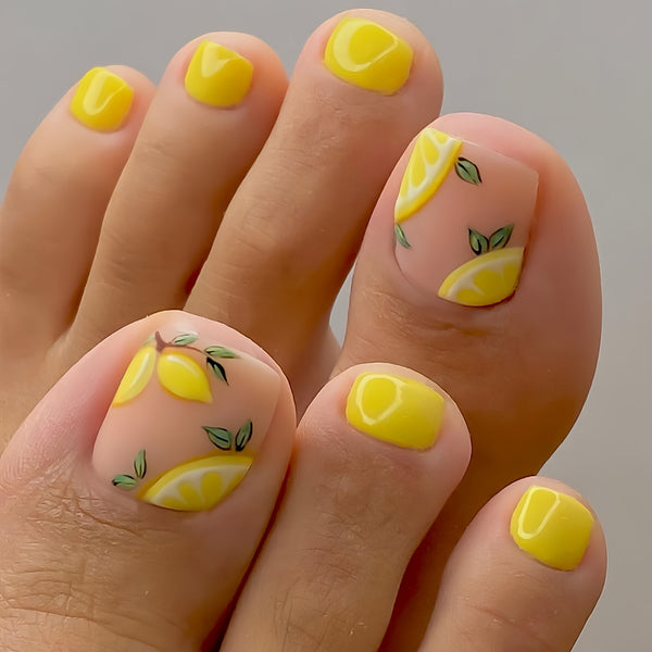 12 Sizes-24 Pcs Press On Nails Y668