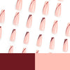 12 Sizes-24 Pcs Press On Nails JP2848