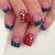 12 Sizes-24 Pcs Press On Nails C865