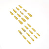 12 Sizes-24 Pcs Press On Nails JP1312