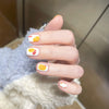 12 Sizes-24 Pcs Press On Nails JP1018
