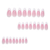 12 Sizes-24 Pcs Press On Nails JP3609