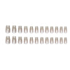 12 Sizes-24 Pcs Press On Nails MY169