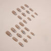 12 Sizes-24 Pcs Press On Nails Z801