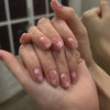 12 Sizes-24 Pcs Press On Nails JP3743