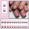 12 Sizes-24 Pcs Press On Nails C771