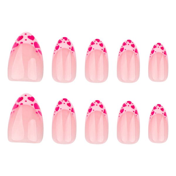12 Sizes-24 Pcs Press On Nails JP3630