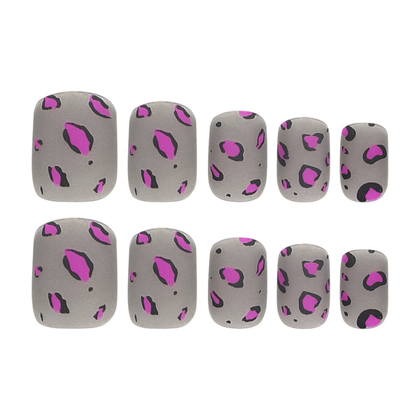 12 Sizes-24 Pcs Press On Nails JP3237