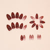 12 Sizes-24 Pcs Press On Nails W1502