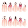12 Sizes-24 Pcs Press On Nails JP4334