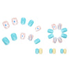 12 Sizes-24 Pcs Press On Nails R432