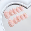 12 Sizes-24 Pcs Press On Nails W1906