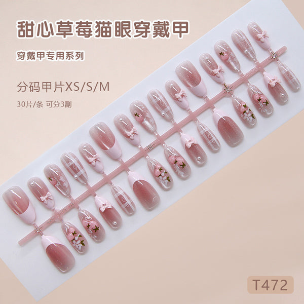 30 Pcs Press On Nails Z1378