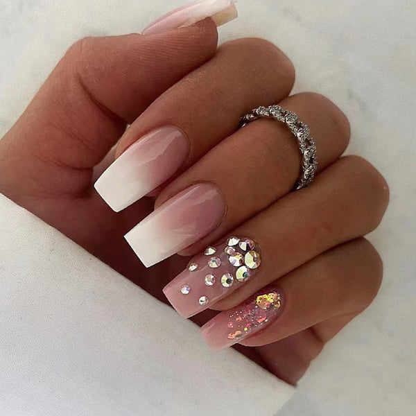 12 Sizes-24 Pcs Press On Nails JP2268