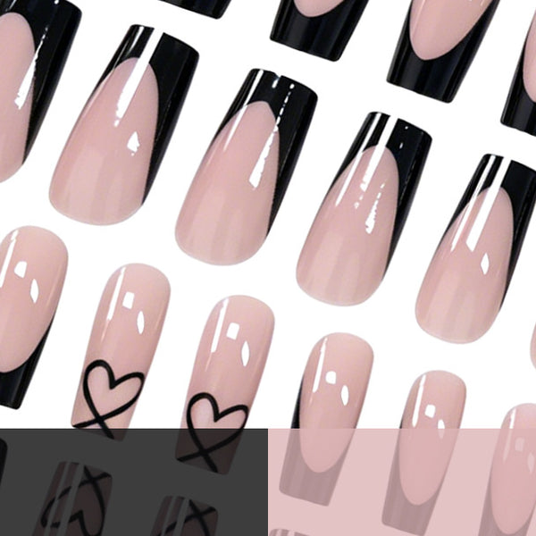 12 Sizes-24 Pcs Press On Nails AW485