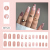 12 Sizes-24 Pcs Press On Nails W1520