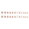 12 Sizes-24 Pcs Press On Nails R933