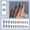 12 Sizes-24 Pcs Press On Nails W1293