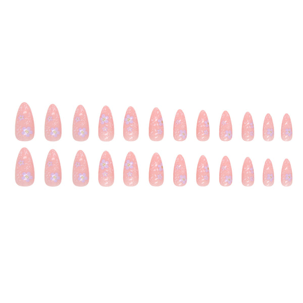12 Sizes-24 Pcs Press On Nails W742