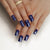 12 Sizes-24 Pcs Press On Nails JP2309