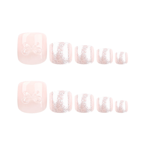 12 Sizes-24 Pcs Press On Nails JP3221