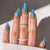 12 Sizes-24 Pcs Press On Nails W1817