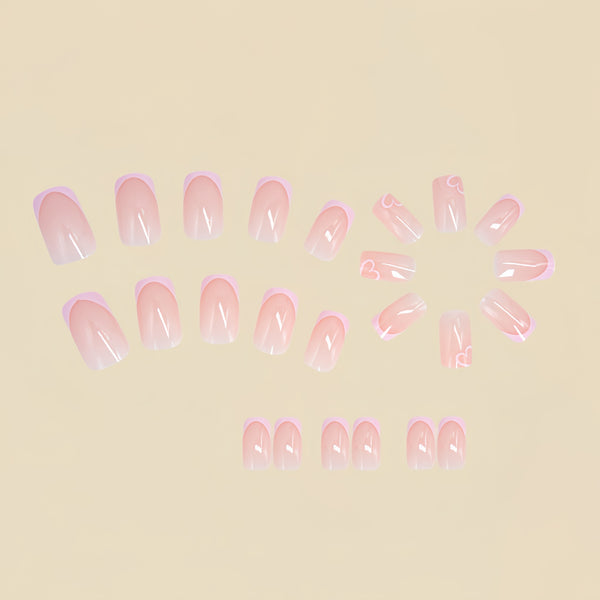12 Sizes-24 Pcs Press On Nails Y165