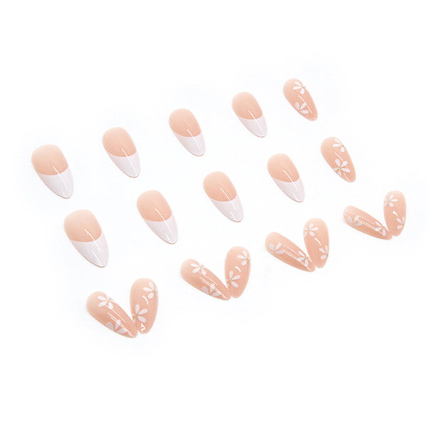 12 Sizes-24 Pcs Press On Nails W138