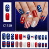 12 Sizes-24 Pcs Press On Nails C1750