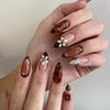 12 Sizes-24 Pcs Press On Nails JP4186