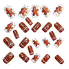 12 Sizes-24 Pcs Press On Nails Y1205
