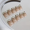 12 Sizes-24 Pcs Press On Nails R869