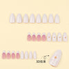 12 Sizes-24 Pcs Press On Nails JP3896