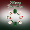 12 Sizes-24 Pcs Press On Nails C2127
