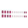 12 Sizes-24 Pcs Press On Nails W871