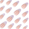 12 Sizes-24 Pcs Press On Nails JP3634