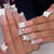 12 Sizes-24 Pcs Press On Nails XA-106-19